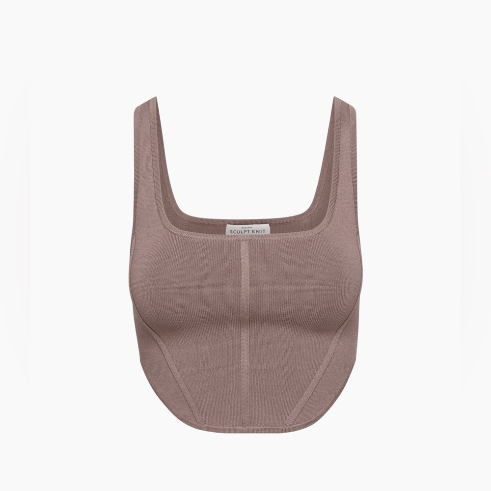 Aritzia- Babaton Sculpt Knit Bustier Tank